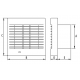 Wentylator DOSPEL Polo 5 S f120 Standard